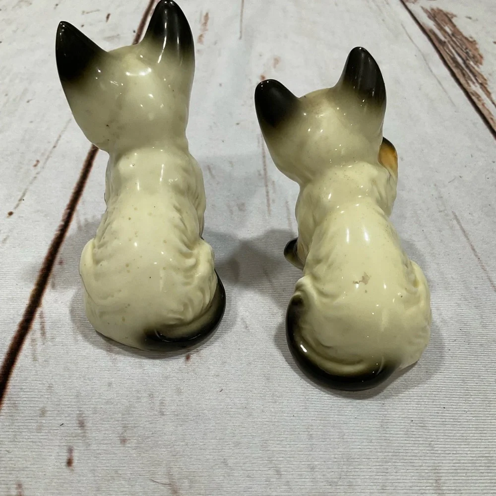 VINTAGE BRINNS BONE CHINA SIAMESE‎ KITTENS